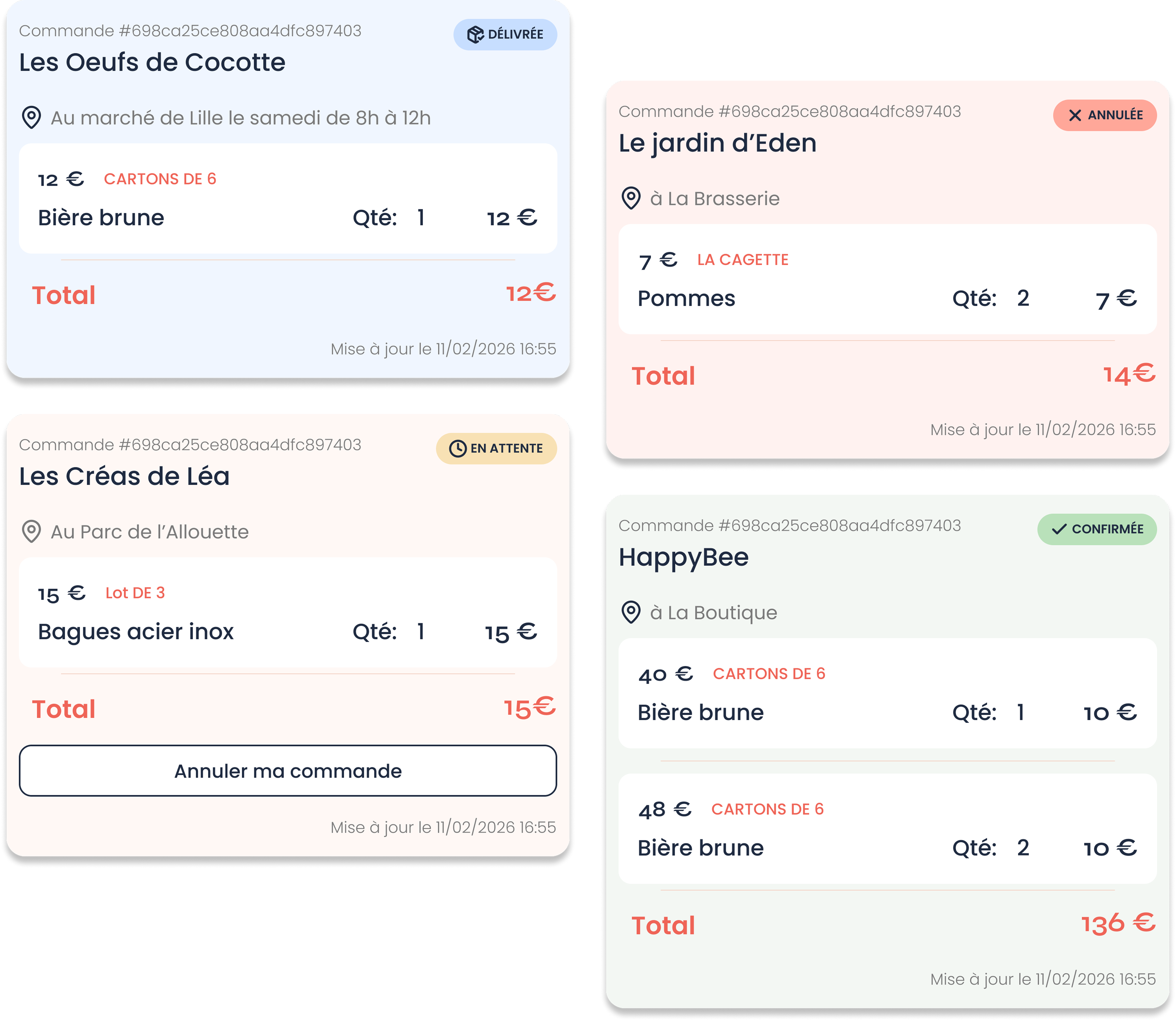 Régale-toi avec les produits de tes potes